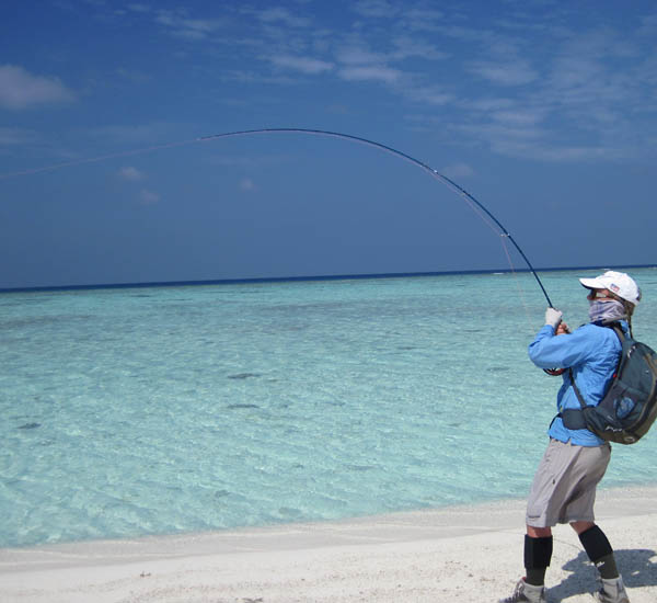 Fliegenfischen auf den Flats